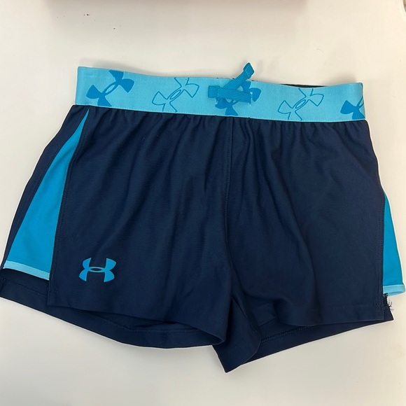 Under Armour Other - Under Armour Girls Kick It Shorts - Good Condition, Size Medium